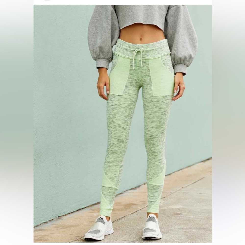 FP Movement by Free People Light Green Leggings